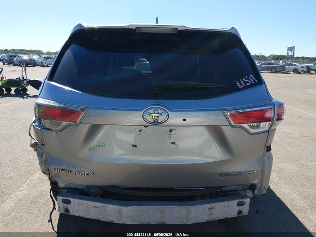 Aukcja sprzedaży 2014 Toyota Highlander Limited V6, vin: 5TDDKRFH9ES039574, numer aukcji: 45321149