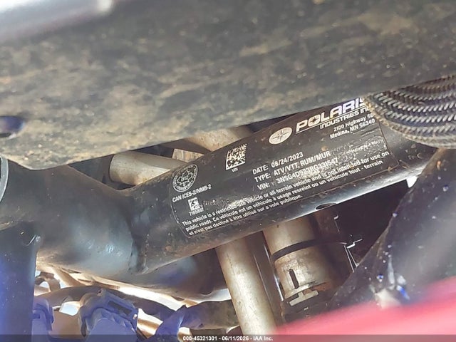 2024 Polaris Rzr Turbo R 4 Ultimate მანქანა იყიდება აუქციონზე, vin: 3NSG4D923RG331547, აუქციონის ნომერი: 45321301