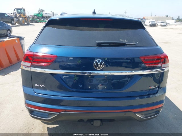 2022 Volkswagen Atlas Cross Sport 3.6l V6 Se W/technology მანქანა იყიდება აუქციონზე, vin: 1V2KE2CA7NC226549, აუქციონის ნომერი: 45321331