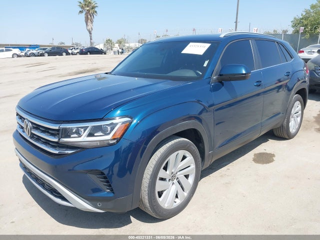 2022 Volkswagen Atlas Cross Sport 3.6l V6 Se W/technology მანქანა იყიდება აუქციონზე, vin: 1V2KE2CA7NC226549, აუქციონის ნომერი: 45321331