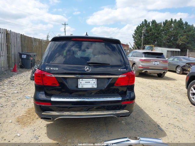 Aukcja sprzedaży 2015 Mercedes-benz Gl 450 4matic, vin: 4JGDF6EE3FA505424, numer aukcji: 45321338
