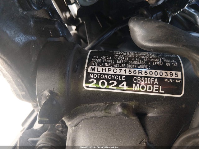 Honda Cb500 F 2024 MLHPC7156R5000395 Image 10