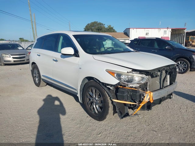 Продажа на аукционе авто 2014 Infiniti Qx60, vin: 5N1AL0MN7EC509313, номер лота: 45321357
