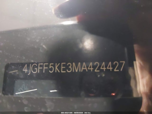 Aukcja sprzedaży 2021 Mercedes-benz Gls 450 4matic, vin: 4JGFF5KE3MA424427, numer aukcji: 45321395