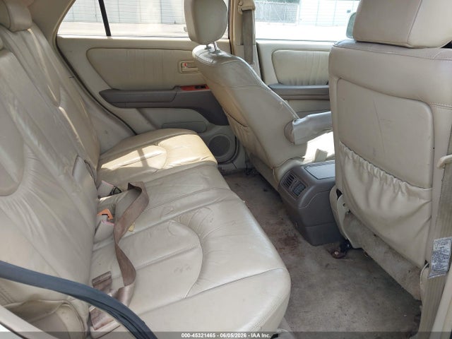 2000 Lexus Rx 300 მანქანა იყიდება აუქციონზე, vin: JT6GF10U9Y0059735, აუქციონის ნომერი: 45321465