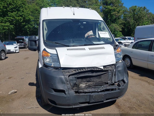 45321671 :رقم المزاد ، 3C6LRVDG9ME523769 vin ، 2021 Ram Promaster 2500 High Roof 159 Wb مزاد بيع