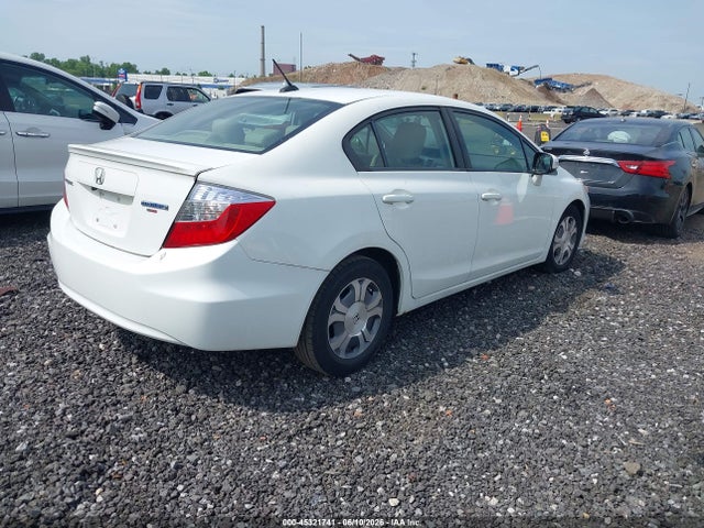 Продаж на аукціоні авто 2012 Honda Civic Hybrid, vin: JHMFB4F39CS010157, номер лоту: 45321741