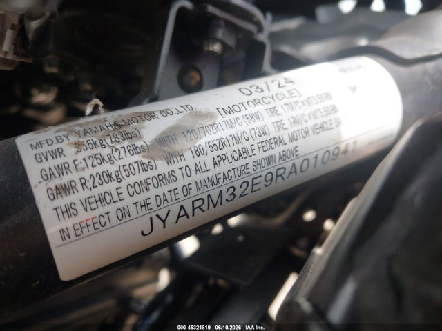 Yamaha MT07 2024 JYARM32E9RA010941 Image 10