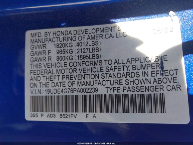 Acura Integra A-spec Technology 2023 19UDE4G76PA002239 Image 9