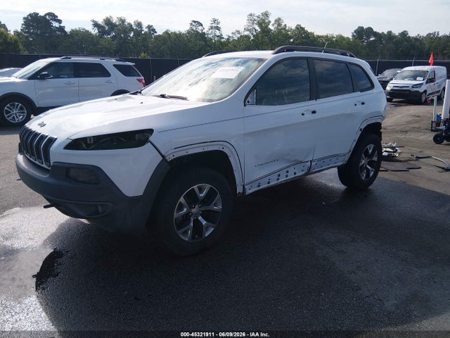 2014 Jeep Cherokee Trailhawk მანქანა იყიდება აუქციონზე, vin: 1C4PJMBS6EW130127, აუქციონის ნომერი: 45321911