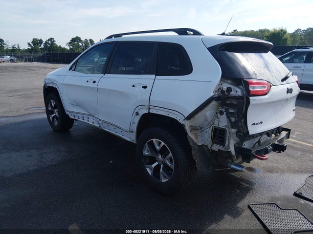 2014 Jeep Cherokee Trailhawk მანქანა იყიდება აუქციონზე, vin: 1C4PJMBS6EW130127, აუქციონის ნომერი: 45321911