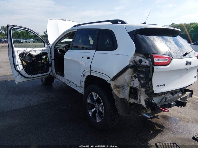 2014 Jeep Cherokee Trailhawk მანქანა იყიდება აუქციონზე, vin: 1C4PJMBS6EW130127, აუქციონის ნომერი: 45321911