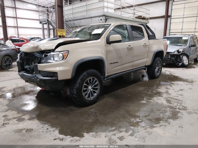 Продаж на аукціоні авто 2021 Chevrolet Colorado Zr2, vin: 1GCGTEENXM1224903, номер лоту: 45321958