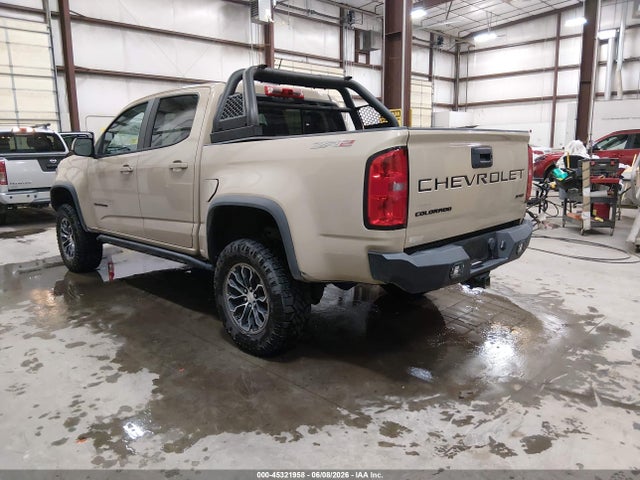Продаж на аукціоні авто 2021 Chevrolet Colorado Zr2, vin: 1GCGTEENXM1224903, номер лоту: 45321958