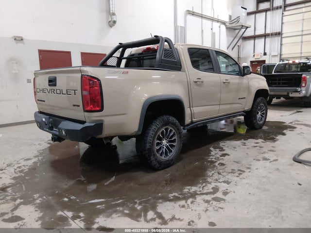 Продаж на аукціоні авто 2021 Chevrolet Colorado Zr2, vin: 1GCGTEENXM1224903, номер лоту: 45321958