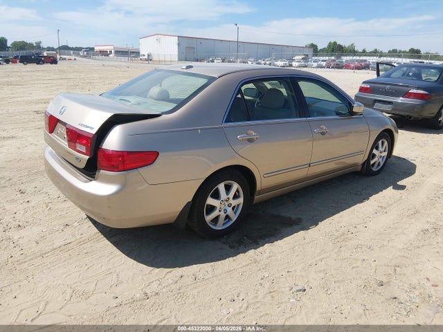 2005 Honda Accord 3.0 Ex მანქანა იყიდება აუქციონზე, vin: 1HGCM66565A070676, აუქციონის ნომერი: 45322000