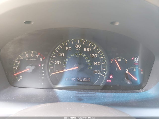 45322000 :رقم المزاد ، 1HGCM66565A070676 vin ، 2005 Honda Accord 3.0 Ex مزاد بيع