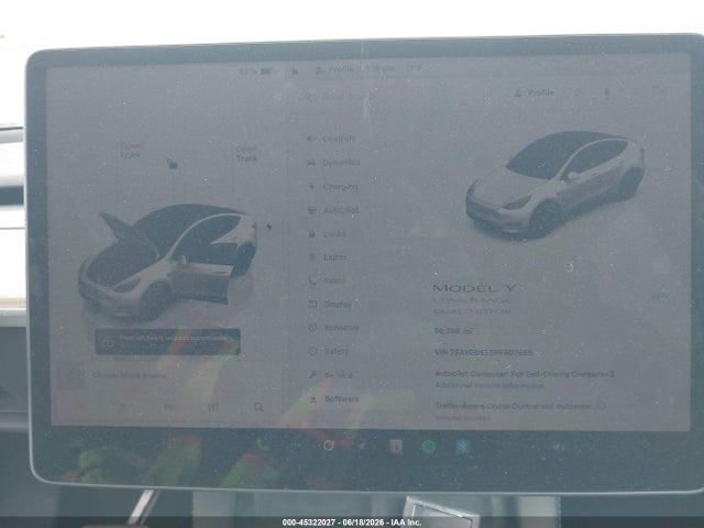 2023 Tesla Model Y Awd/long Range Dual Motor All-wheel Drive მანქანა იყიდება აუქციონზე, vin: 7SAYGDEE5PF607665, აუქციონის ნომერი: 45322027