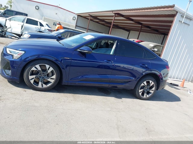 Продаж на аукціоні авто 2022 Audi E-tron Sportback Premium S Line Quattro, vin: WA11ABGE2NB023350, номер лоту: 45322034