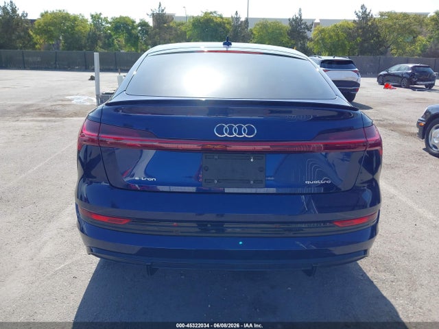 Продаж на аукціоні авто 2022 Audi E-tron Sportback Premium S Line Quattro, vin: WA11ABGE2NB023350, номер лоту: 45322034