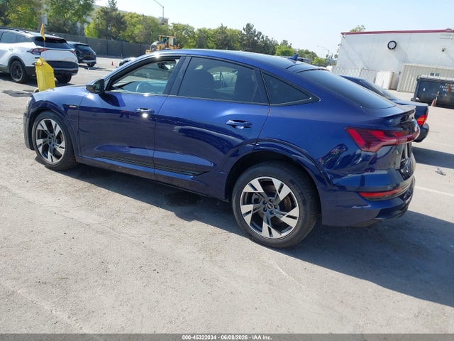 Продаж на аукціоні авто 2022 Audi E-tron Sportback Premium S Line Quattro, vin: WA11ABGE2NB023350, номер лоту: 45322034