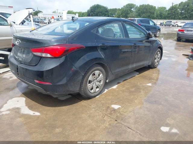 Aukcja sprzedaży 2016 Hyundai Elantra Se, vin: KMHDH4AE7GU575559, numer aukcji: 45322054