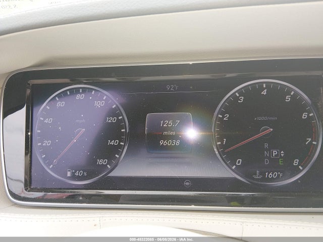 Aukcja sprzedaży 2015 Mercedes-benz S 550, vin: WDDUG8CB5FA103965, numer aukcji: 45322085