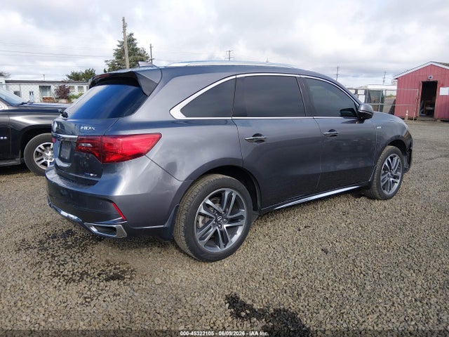 45322105 :رقم المزاد ، 5FRYD7H76HB001974 vin ، 2017 Acura Mdx Sport Hybrid Advance Package مزاد بيع