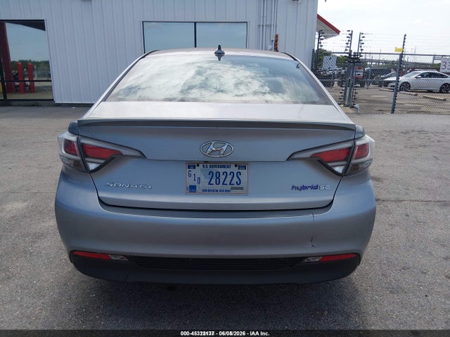 2016 Hyundai Sonata Hybrid Se მანქანა იყიდება აუქციონზე, vin: KMHE24L19GA039097, აუქციონის ნომერი: 45322137