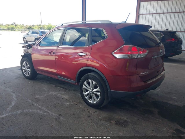 Aukcja sprzedaży 2016 Nissan Rogue Sv, vin: KNMAT2MT4GP631895, numer aukcji: 45322209