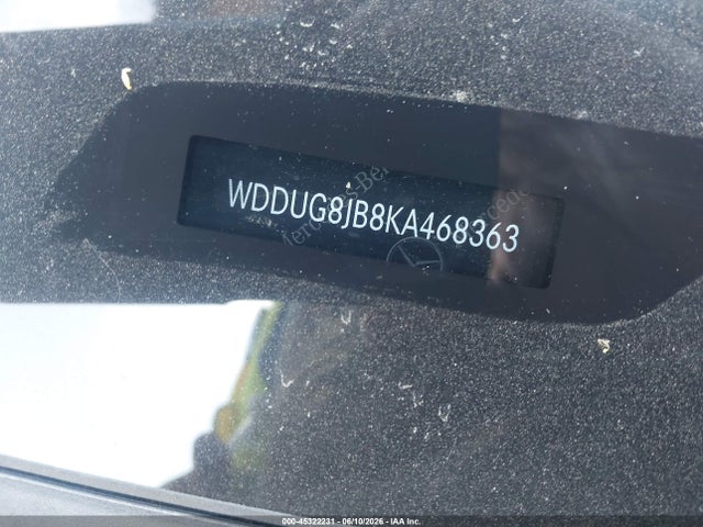 45322231 :رقم المزاد ، WDDUG8JB8KA468363 vin ، 2019 Mercedes-benz Amg S 63 4matic مزاد بيع