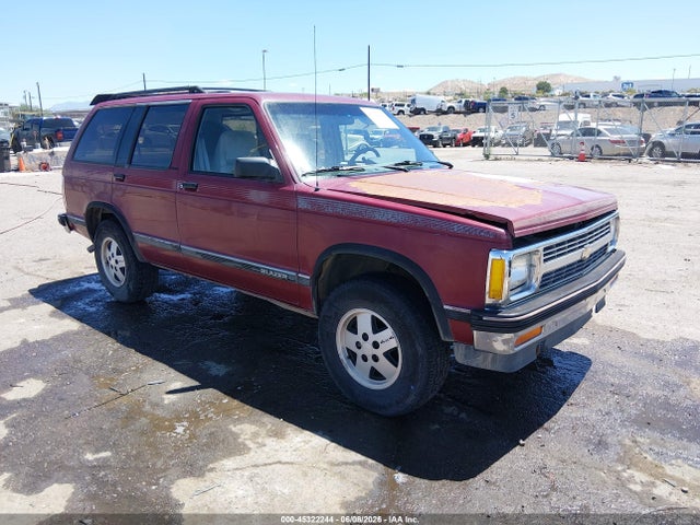 Aukcja sprzedaży 1992 Chevrolet Blazer S10, vin: 1GNDT13Z3N2140684, numer aukcji: 45322244