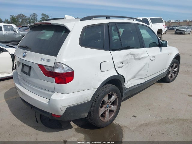 45322252 :رقم المزاد ، WBXPC93447WF26833 vin ، 2007 Bmw X3 3.0si مزاد بيع
