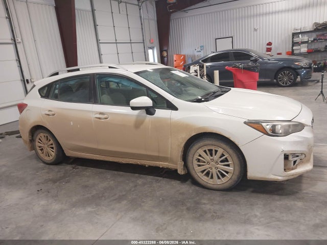 Aukcja sprzedaży 2018 Subaru Impreza 2.0i Premium, vin: 4S3GTAB69J3725142, numer aukcji: 45322288