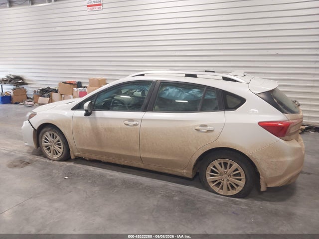 Aukcja sprzedaży 2018 Subaru Impreza 2.0i Premium, vin: 4S3GTAB69J3725142, numer aukcji: 45322288