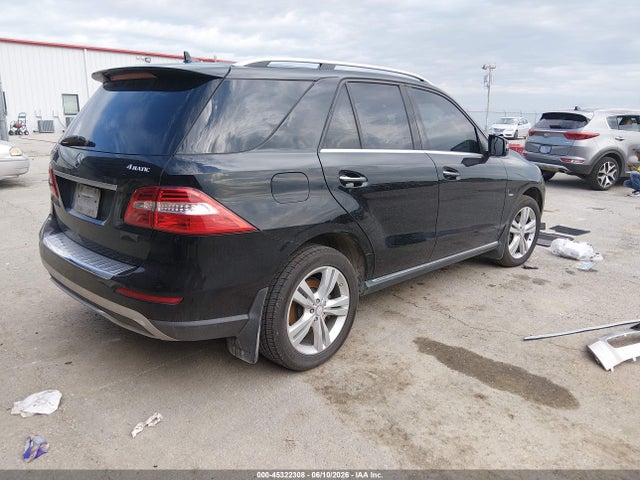 Продажа на аукционе авто 2012 Mercedes-benz Ml 350 4matic, vin: 4JGDA5HB1CA023136, номер лота: 45322308