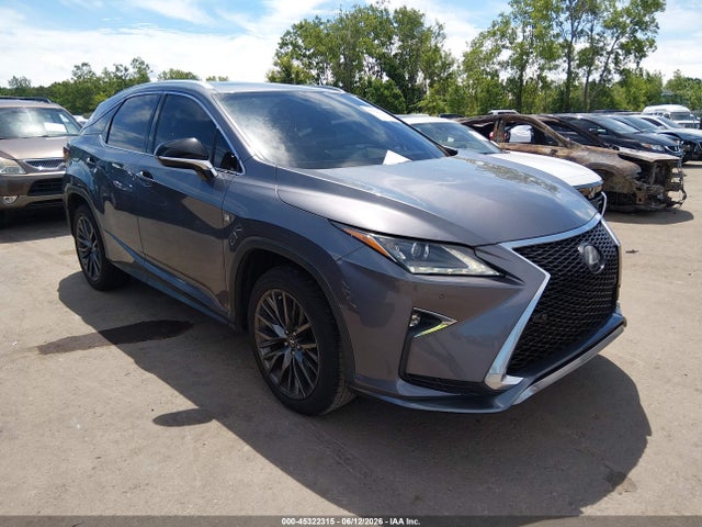 2017 Lexus Rx 350 F Sport მანქანა იყიდება აუქციონზე, vin: 2T2BZMCA2HC106828, აუქციონის ნომერი: 45322315