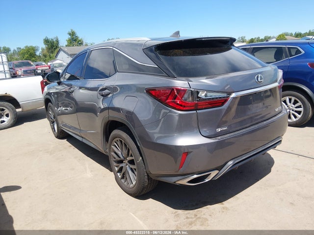 Aukcja sprzedaży 2017 Lexus Rx 350 F Sport, vin: 2T2BZMCA2HC106828, numer aukcji: 45322315