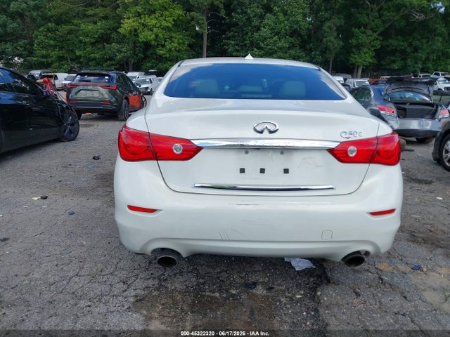 45322320 :رقم المزاد ، JN1BV7AP7EM688385 vin ، 2014 Infiniti Q50 مزاد بيع