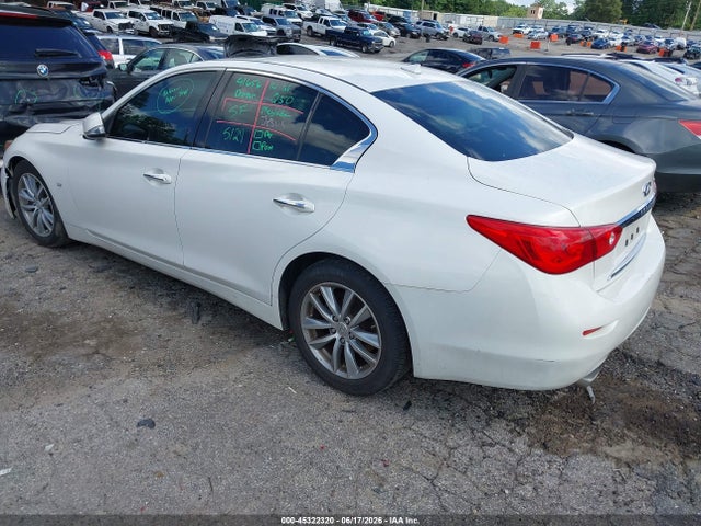 45322320 :رقم المزاد ، JN1BV7AP7EM688385 vin ، 2014 Infiniti Q50 مزاد بيع