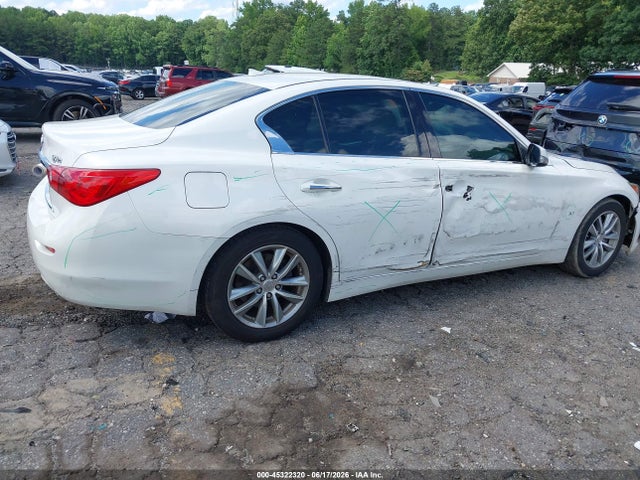 45322320 :رقم المزاد ، JN1BV7AP7EM688385 vin ، 2014 Infiniti Q50 مزاد بيع