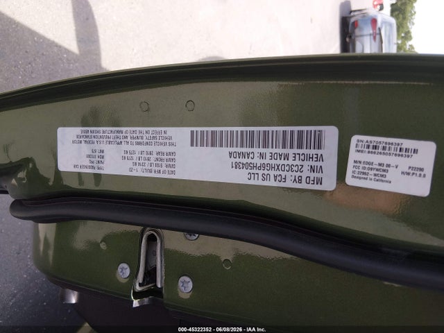 Продажа на аукционе авто 2023 Dodge Charger Gt, vin: 2C3CDXHG6PH504381, номер лота: 45322352