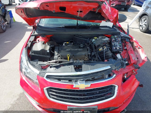 Продажа на аукционе авто 2016 Chevrolet Cruze Limited Ls Auto, vin: 1G1PC5SH1G7215774, номер лота: 45322372