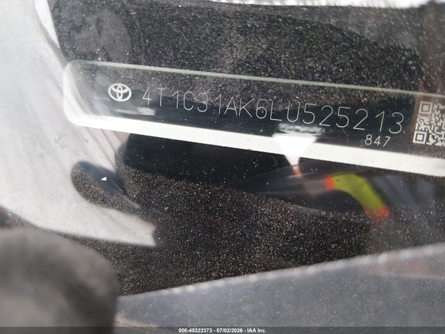 4T1C31AK6LU525213 Toyota Camry Le Hybrid
