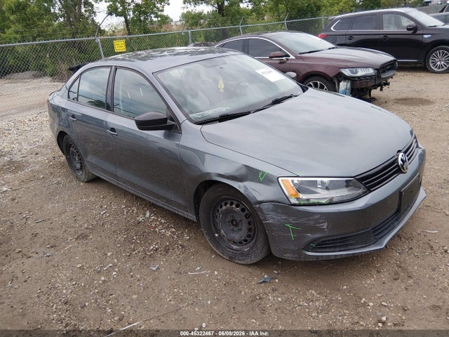 2012 Volkswagen Jetta 2.0l S მანქანა იყიდება აუქციონზე, vin: 3VW2K7AJ1CM305265, აუქციონის ნომერი: 45322467