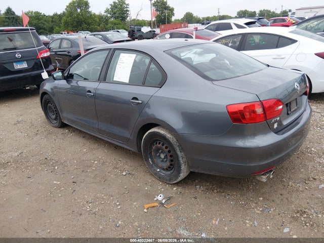 2012 Volkswagen Jetta 2.0l S მანქანა იყიდება აუქციონზე, vin: 3VW2K7AJ1CM305265, აუქციონის ნომერი: 45322467