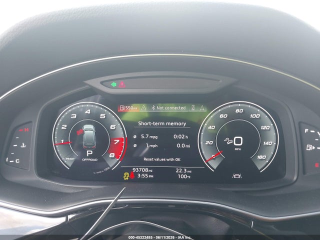 Продаж на аукціоні авто 2021 Audi Q7 Premium 45 Tfsi Quattro Tiptronic, vin: WA1AJAF78MD034045, номер лоту: 45322485