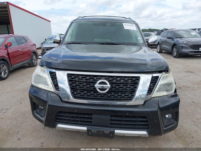 2018 Nissan Armada Platinum მანქანა იყიდება აუქციონზე, vin: JN8AY2NF0J9330261, აუქციონის ნომერი: 45322496