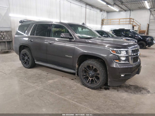 2015 Chevrolet Tahoe Lt მანქანა იყიდება აუქციონზე, vin: 1GNSKBKC7FR595818, აუქციონის ნომერი: 45322560