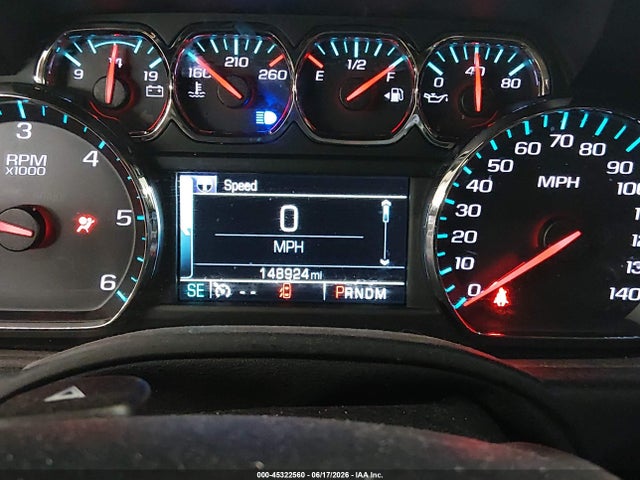 2015 Chevrolet Tahoe Lt მანქანა იყიდება აუქციონზე, vin: 1GNSKBKC7FR595818, აუქციონის ნომერი: 45322560